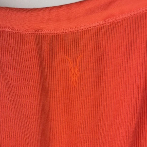 Poppy Pink Cropped Ribbed Tank Top - Picture 7 of 9